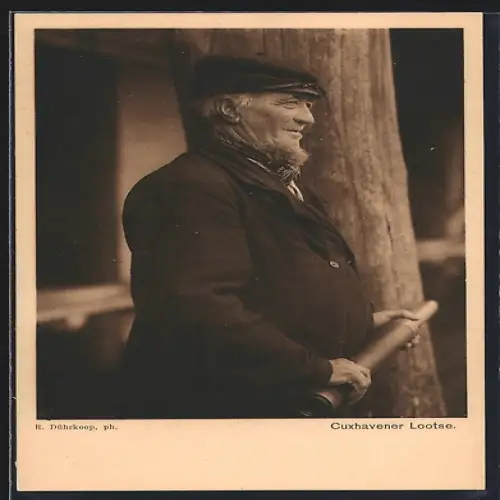 AK Hamburg, 16. Deutsches Bundesschiessen 1909, Cuxhavener Lootse