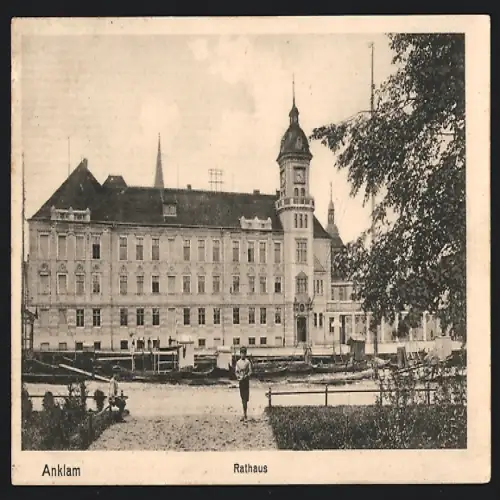 AK Anklam, Partie am Rathaus
