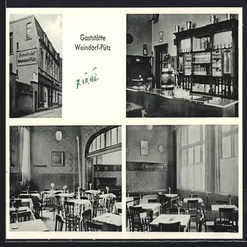 AK Wattenscheid, Gaststätte Weindorf-Pütz in der Freiheitstr. 1
