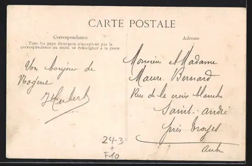 AK Nogent-sur-Seine, Le Catastrophe du 31 Octobre 1911, Le grande Malterie en construction s`est effondrée