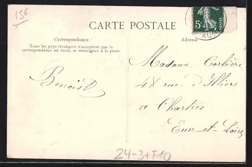 AK Nogent-sur-Seine, Le Catastrophe du 31 Octobre 1911, La découverte d`un cadavre