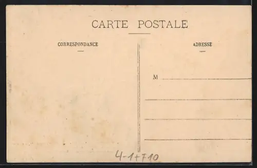 AK Troyes, 9 Avril 1911, Manifestation pour la réintégration de l`Aube dans la Champagne viticole