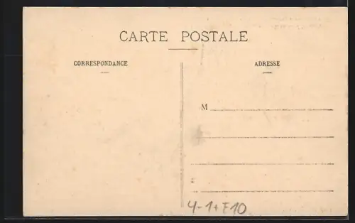AK Troyes, 9 Avril 1911, Manifestation des Vignerons de l`Aube