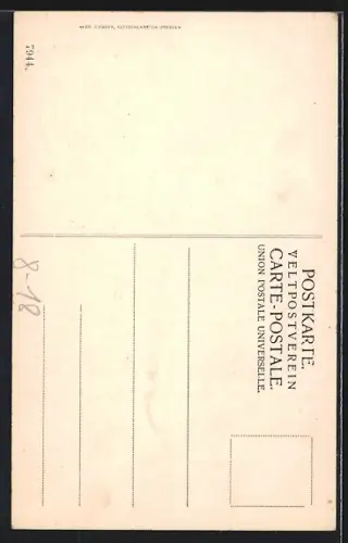 AK Circus, Andenken an die beiden Matrosen am palanzierenden Bambus