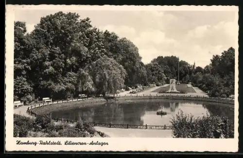 AK Hamburg-Rahlstedt, Liliencron-Anlagen