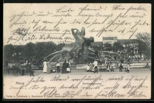 AK Hamburg-Altona, Stuhlmannbrunnen