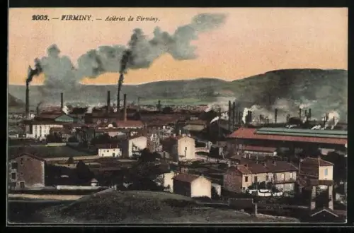 AK Firminy, Aciéries de Firminy