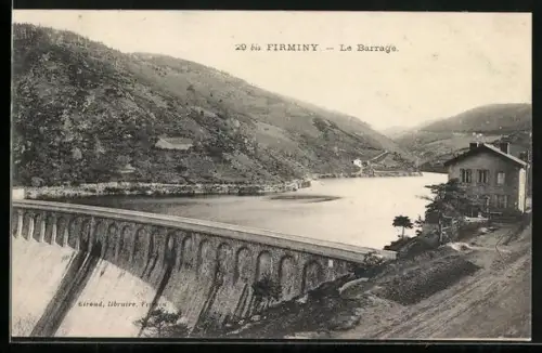 AK Firminy, Le Barrage et le paysage environnant