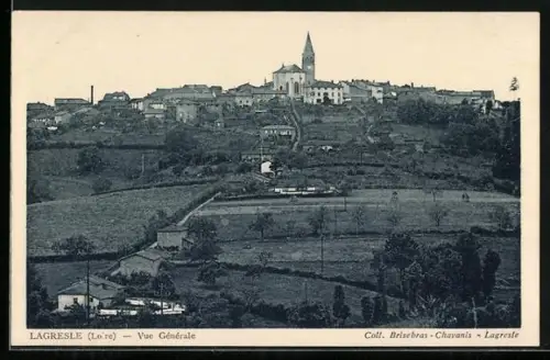AK Lagresle /Loire, Vue Générale