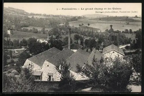 AK Panissières, Le grand champ et les Usines