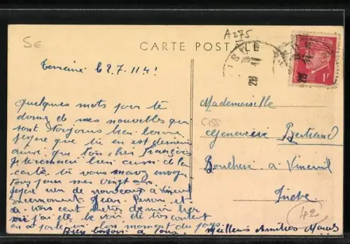 AK Renaison /Loire, Place du Marché