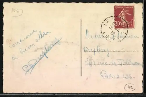 AK Le Bessat, Vue d`ensemble du Grand Tremplin le jour du concours