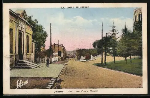 AK L`Horme /Loire, Cours Maurin