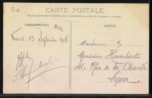 AK Feurs /Loire, Pont sur la Loire avec troupeau de vaches au bord de l`eau