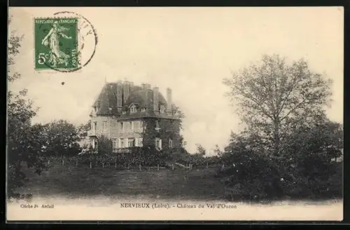 AK Nervieux /Loire, Château du Val d`Ozon