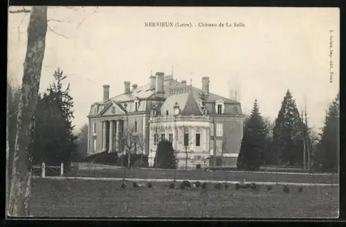 AK Nervieux /Loire, Château de La Salle