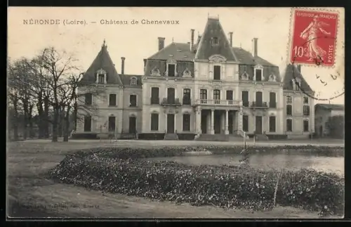 AK Néronde /Loire, Château de Chenevaux