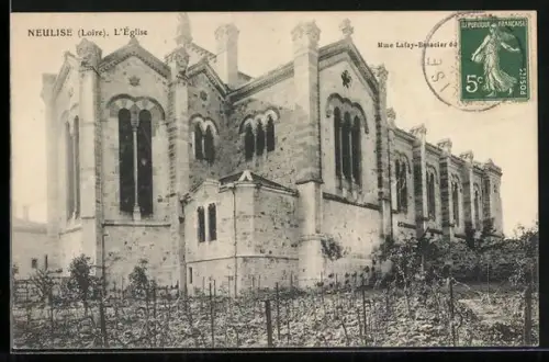 AK Neulise /Loire, L`Église