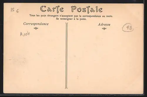 AK Coulanges-la-Vineuse, Rue Principale avec une vache et des habitants locaux