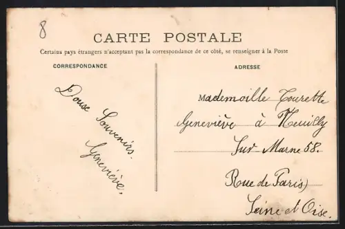 AK Villeneuve-la-Guyard /Yonne, Le charmant square et sa fontaine