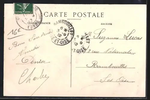 AK Villemanoche /Yonne, Vue Générale et Vallée de l`Yonne