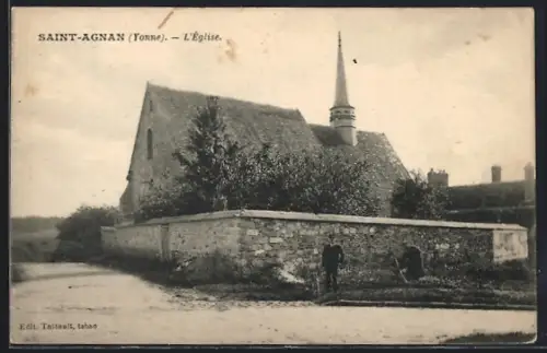 AK Saint-Agnan /Yonne, L`Église