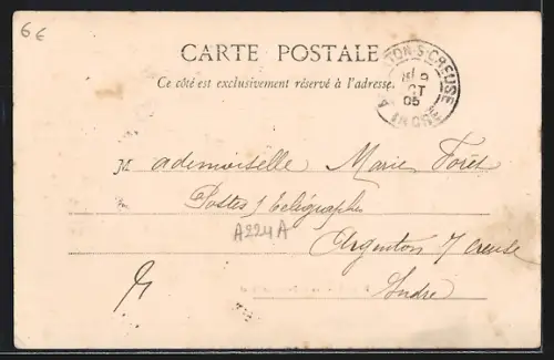 AK Rogny, Vue de Rogny et Canal