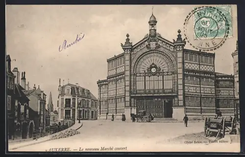 AK Auxerre, Le nouveau Marché couvert