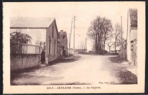 AK Jaulges /Yonne, La Tuilerie