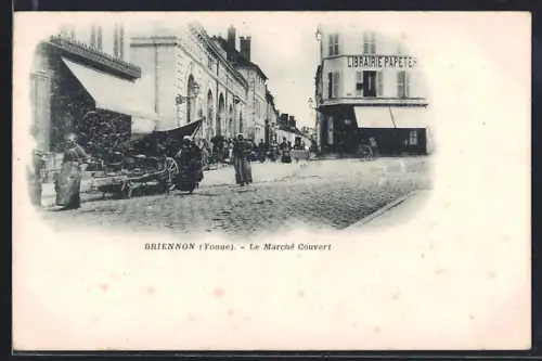 AK Brienon /Yonne, Le Marché Couvert