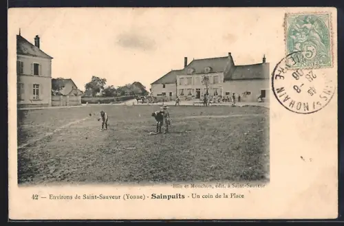 AK Sainpuits, Un coin de la Place
