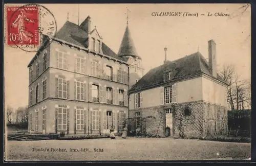 AK Champigny /Yonne, Le Château