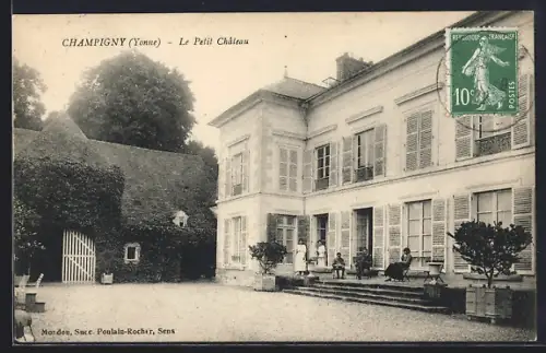 AK Champigny /Yonne, Le Petit Château