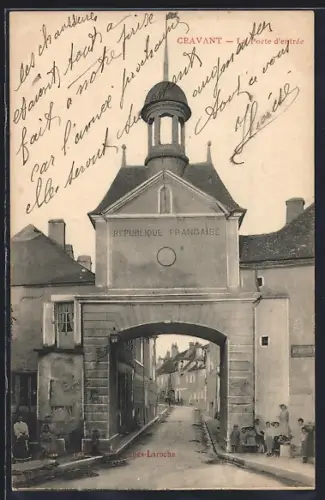 AK Cravant, Porte d`entrée vers Sainte-Laroche
