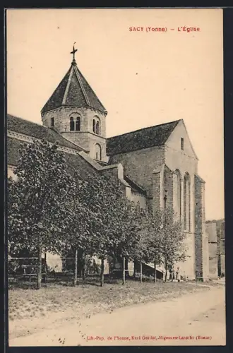 AK Sacy /Yonne, L`Église