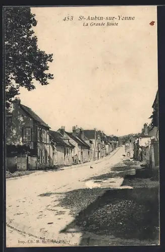 AK St-Aubin-sur-Yonne, La Grande Route
