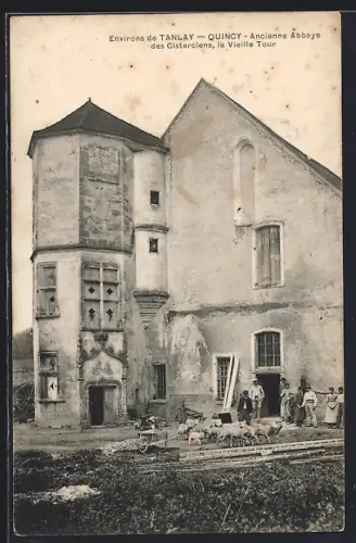 AK Quincy, Ancienne Abbaye des Cisterciens, la Vieille Tour