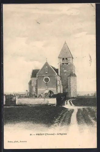 AK Préhy /Yonne, L`Église