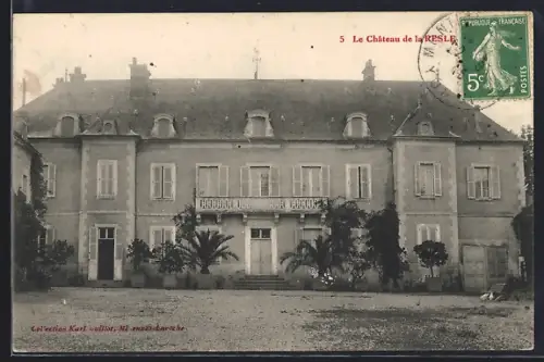 AK Héry /Yonne, Le Château de la Resle
