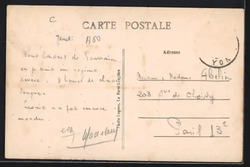 AK Pourrain, Montée de l`église et l`école des filles