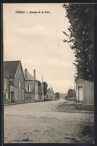 AK Véron, Avenue de la Gare