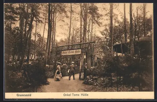 AK Grunewald, Gasthaus Onkel Toms Hütte