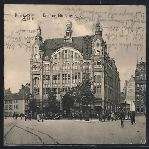 AK Erfurt, Kaufhaus Römischer Kaiser