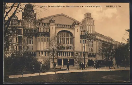 AK Berlin W.-Schöneberg, Neues Schauspielhaus Motzstrasse am Nollendorfplatz