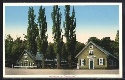 AK Berlin-Wannsee, Pfaueninsel, Wirtshaus zur Pfaueninsel