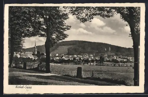 AK Kirkel-Saar, Ortsansicht mit Kirche