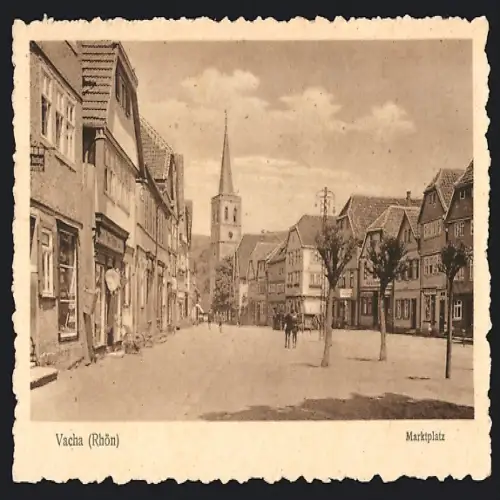 AK Vacha /Rhön, Marktplatz