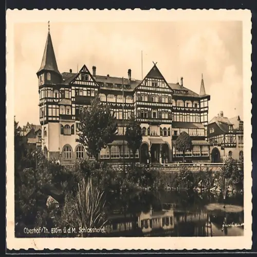 AK Oberhof /Th., Schlosshotel