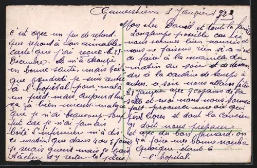 AK Saarbrücken, Beethovenplatz, Handelsschule