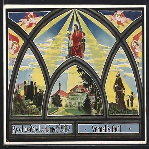 Künstler-AK Altötting, Seraphisches Liebeswerk, Andachtsbild, 1925-1926